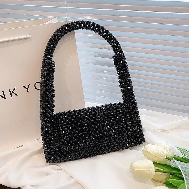 Onice Black Crystal Baguette — Moda Park