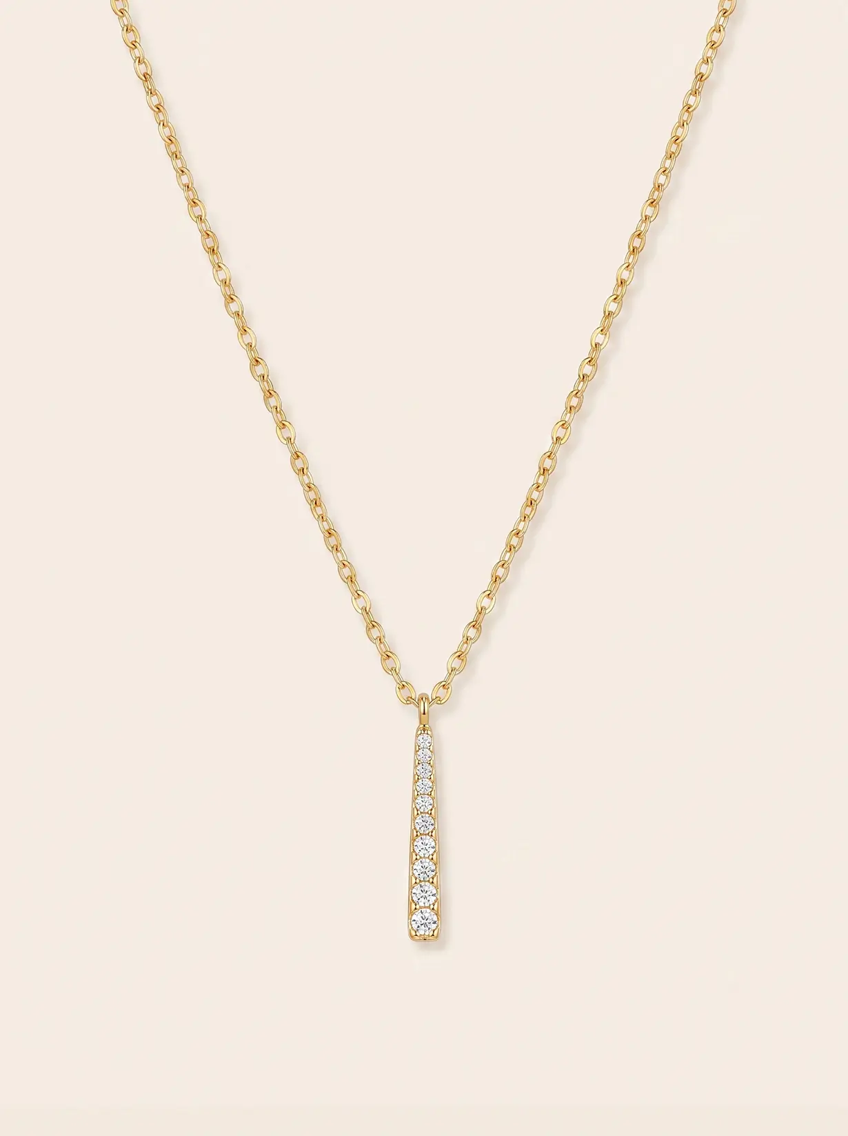 Aurélia Quadra Y Necklace — Maison Aurel